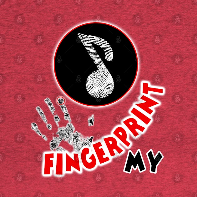 My Fingerprint is Music Symbols by aastal72